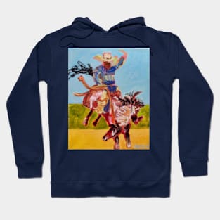 Bronco and Rider Hoodie